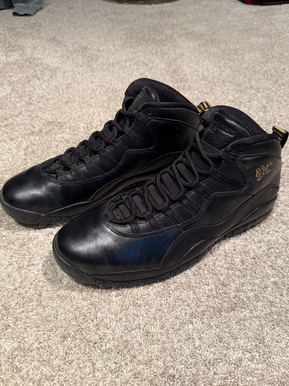Jordan 10 Retro NYC. Never worn. No Box.